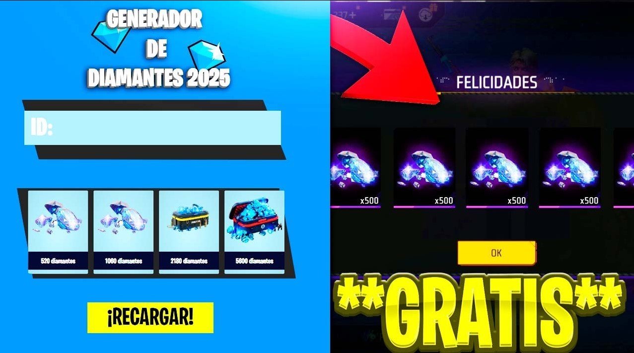 Generador de Diamantes para Free Fire 2025