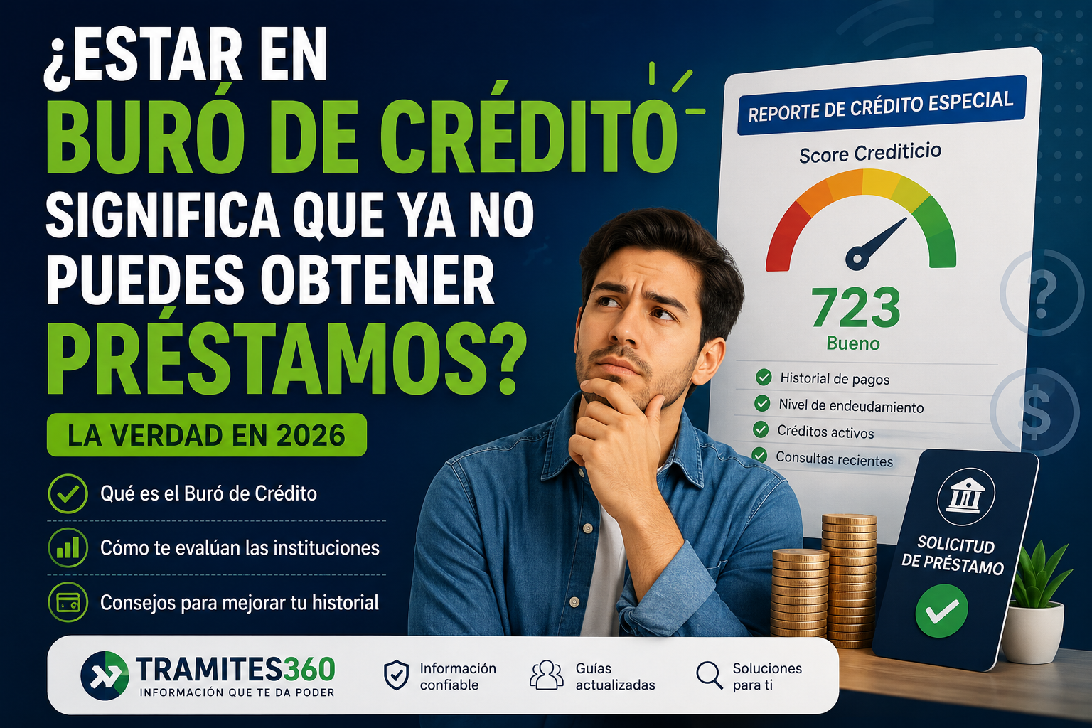 ¿Estar en Buró de Crédito significa que ya no puedes obtener préstamos? La verdad en 2026
