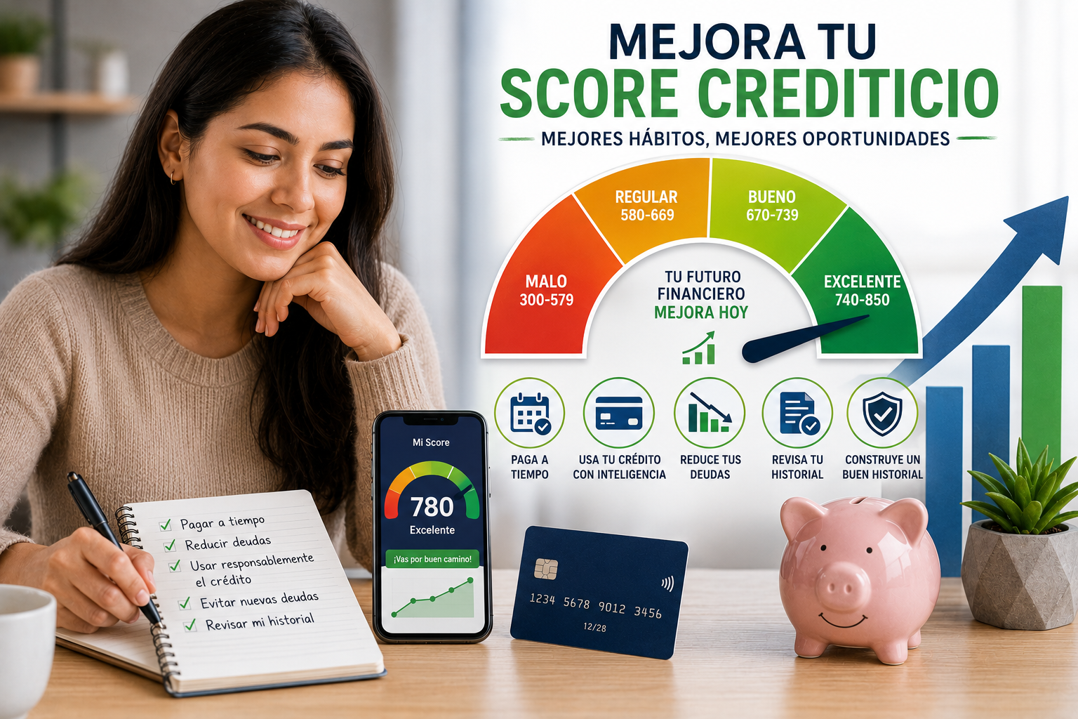 Cómo mejorar tu score crediticio en 2026: guía completa para aumentar tus oportunidades financieras
