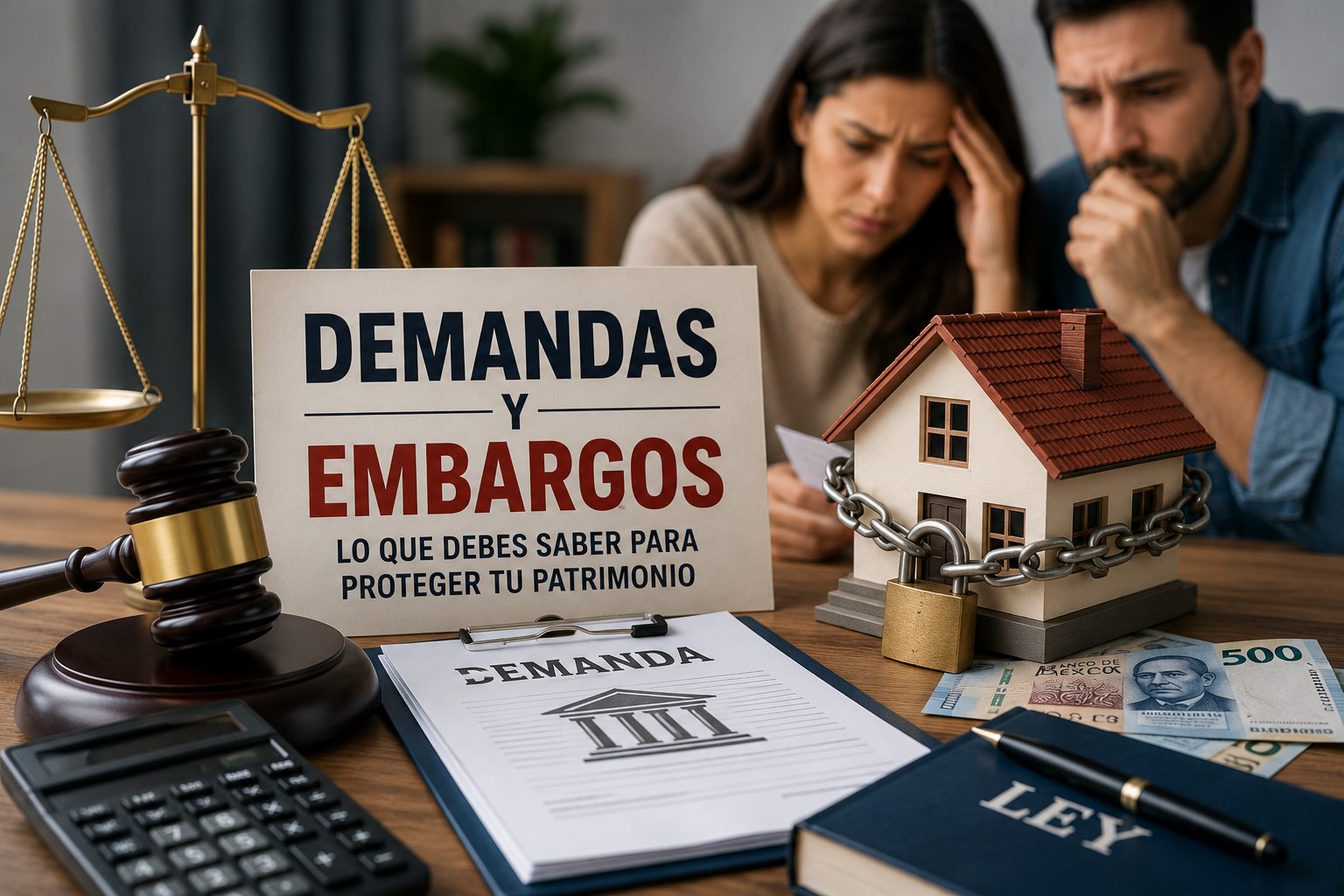 Demandas y embargos en México: qué puede pasar realmente si tienes una deuda en 2026