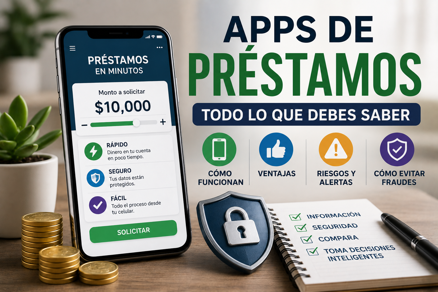 Apps de préstamos en México 2026: cómo funcionan, ventajas, riesgos y cómo evitar fraudes